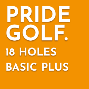 PRIDE GOLF. | 18 HOLES BASIC PLUS